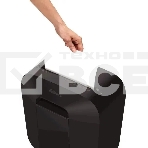 Шредер Fellowes PowerShred LX25 черный (секр.P-4)/перекрестный/6лист./11.5лтр./скрепки/скобы/пл.карты, фото9