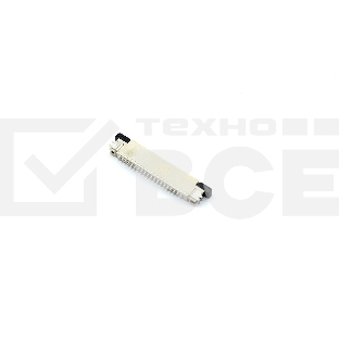 Разъем FPC  Half Coverage Bottom Contact 0.8K-BX-20PWB 20 pin высота 2мм шаг 0,8мм