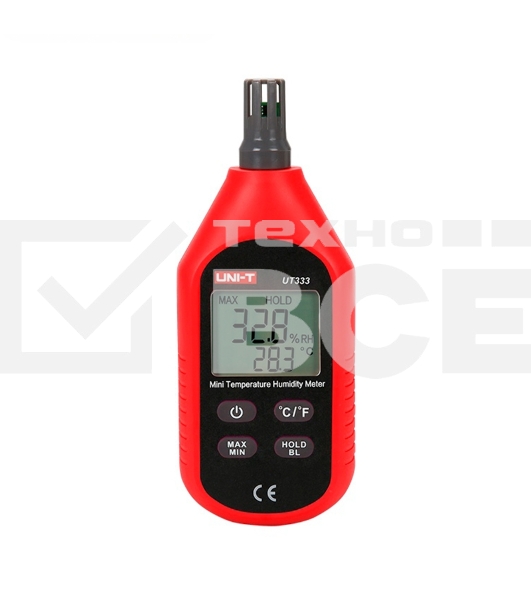 Измеритель температуры и влажности UT333, -10 ~ 60C, 0 ~ 100%