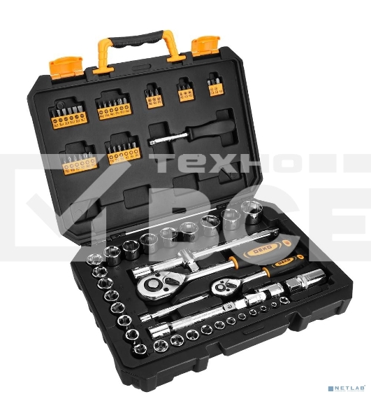 Набор инструментов Deko DKMT72-1 72 предмета (жесткий кейс)