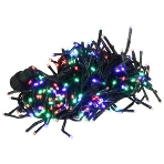 Гирлянда Neon-night 'Кластер' 10 м, 200 LED, черный каучук, IP67, соединяемая, цвет свечения белый, фото6