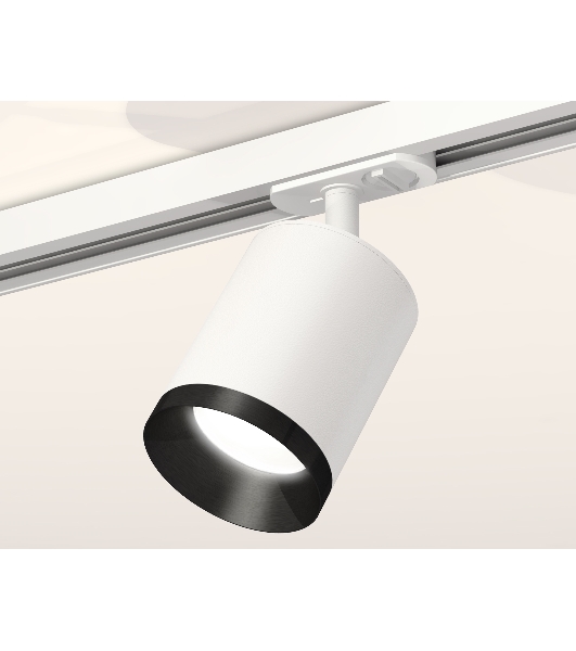 Светильник Ambrella light XT7421002 SWH/PBK белый песок/черный полированный MR16 GU5.3 (A2536, C7421, N7031)