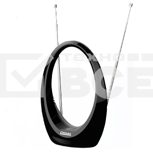 Антенна комнатная DVB-T и ДМВ+МВ активная Сигнал SAI 615