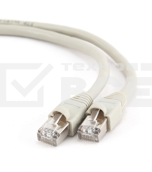 Патч-корд FTP Cablexpert кат.6, 10м, литой, многожильный (серый)