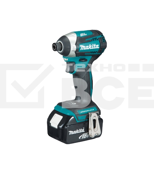 Гайковерт аккумуляторный MAKITA DTD154RFEб\щет 18в 2х3ачli-ion 0-1100\2100\3600об\м 6-ти гр1\4''
