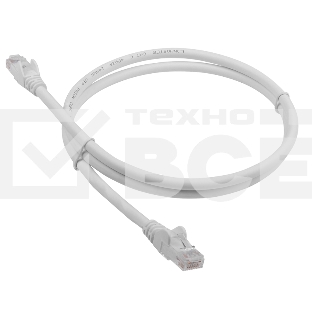 Патч-корд LANMASTER LSZH UTP кат.6, 3.0 м, серый