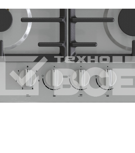 Газовая варочная поверхность Gorenje GE681X нержавеющая сталь