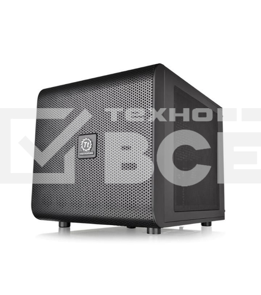 Компьютерный корпус Thermaltake Case Tt Core V21 CA-1D5-00S1WN-00  mATX/ win/ black/ USB3.0/ no PSU