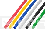 Термоусаживаемые трубки Rexant 5,0/2,5 мм, набор пять цветов, упаковка 50 шт. по 1 м, фото 1