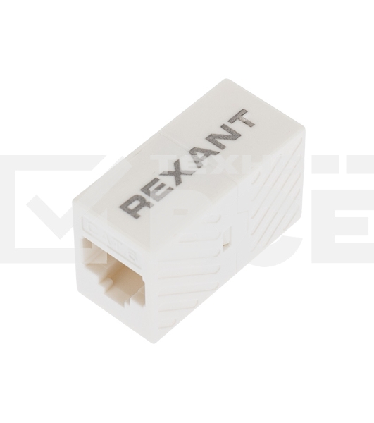 Проходной адаптер, RJ-45(8P-8C), UTP неэкранированный, категория 6, (гнездо-гнездо), REXANT