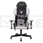 Кресло игровое Knight Neon черный/серебряный соты эко.кожа с подголов. крестовина металл, фото7