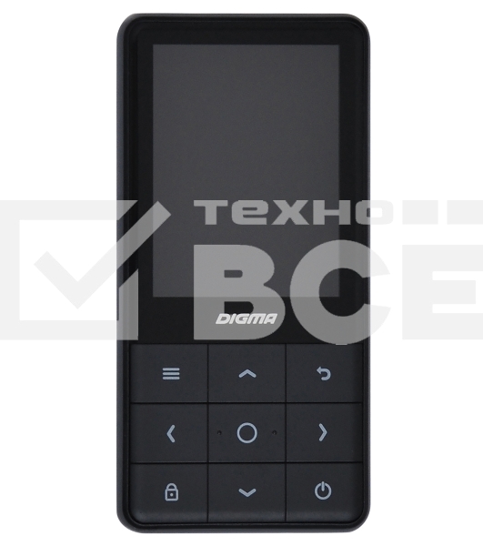 Плеер Hi-Fi Flash Digma Y4 BT 16Gb черный/2.4