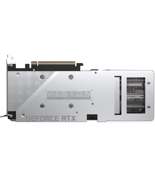Видеокарта Gigabyte N3060VISIONOC-12GD LHR PCIE16 12288Mb 192 GDDR6 1837/15000 HDMIx2 DPx2 HDCP