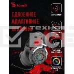 Наушники с микрофоном A4Tech Bloody G535P черный/серебристый 2м мониторные оголовье (G535P 4PIN+USB/BLACK+SILVER), фото3
