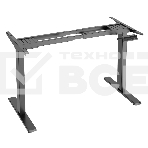 Моторизированное подстолье ONKRON CDF222E-B с регулировкой по высоте, черное, фото5