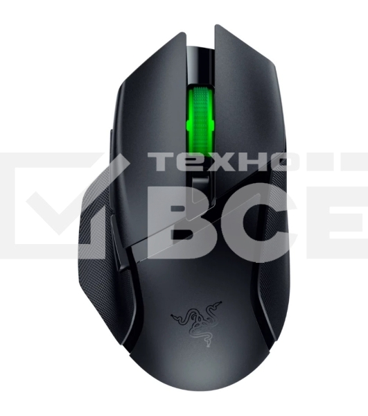 Мышь беспроводная Razer Basilisk V3 Hyperspeed черный, 18000 dpi, радиоканал, Bluetooth, USB, кнопки - 7