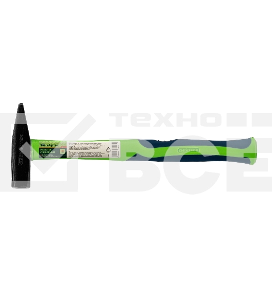 Молоток Сибртех слесарный, 300 г, фибергласовая обрезиненная рукоятка