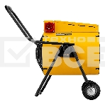 Тепловая пушка Denzel SFH-15000, 400 В, желтый, 120/9000/15000 Вт, 150 м2, термостат, фото5