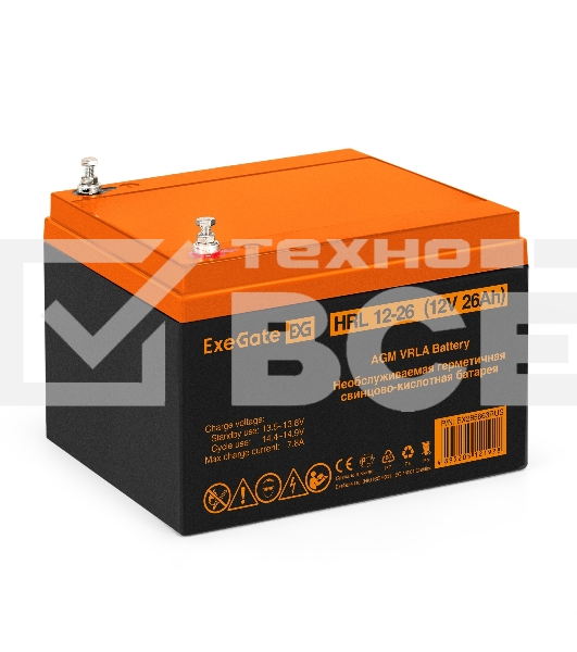 Комплект Источник бесперебойного питания EX295997RUS + батарея 26Aч EX285663RUS 1шт (инвертор, синус, для котла, настенный) ExeGate FineSine SX-1000.LCD.AVR.2SH <1000VA/600W, чистая синусоида, цветной LCD-дисплей, AVR, 2*Schuko, линейно-интерактивный, кре