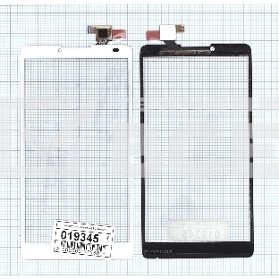 Сенсорное стекло (тачскрин) для Lenovo A880 белое