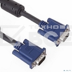 Кабель монитор-SVGA card (15M-15M) 3.0м 2 фильтра VCOM, фото4