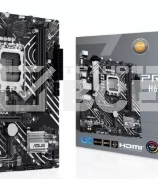 Материнская плата ASUS PRIME H610M-A-CSM, LGA 1700, Intel H610, 2xDDR5, 4xSATA, 2xM.2 PCIe 3.0 (x2, x4), 1xPCIe 4.0 x16, 1xPCIe x1, 1xHDMI, 1xDP, 1xVGA, 2xUSB-A 3.2 Gen 2, 4xUSB-A 2.0, 1x 1Gb LAN, 3x3.5 мм, 7.1, mATX