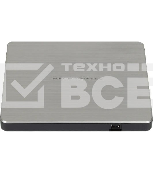Оптический привод LG DVD-RW ext. Silver Slim Ret. USB2.0