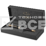 Ручка шариковая Parker Sonnet Core K528 (CW1931519) Matte Black GT M черн. черн. подар.кор., фото 1
