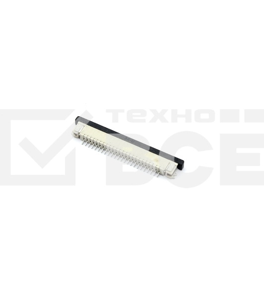 Разъем FPC  Half Coverage Bottom Contact 0.8K-BX-24PWB 24 pin высота 2мм шаг 0,8мм