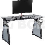 Стол игровой Cactus CS-GMD-BK-RGB столешница МДФ, черный каркас черный 136x60x75см, фото6