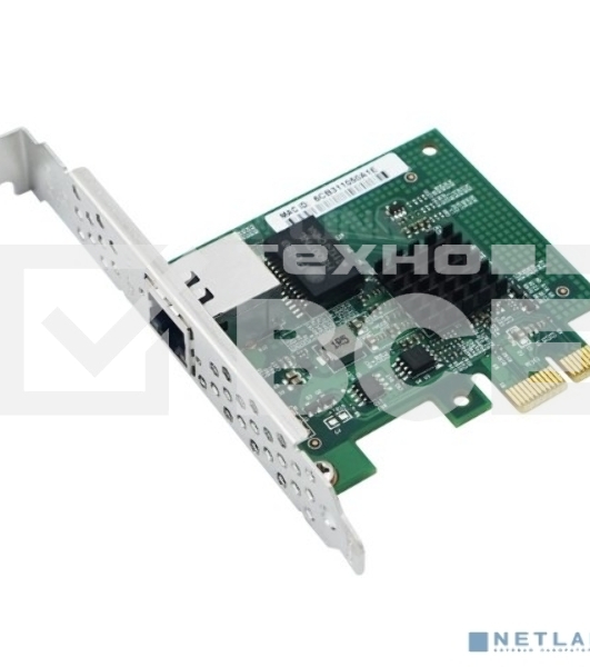 Сетевой адаптер LR-LINK LRES2034PT PCIe x1 1*RJ45 NIC Card   (303523)