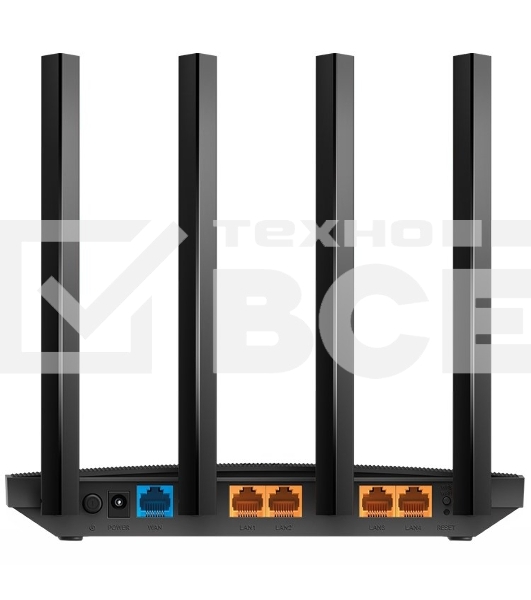 Роутер беспроводной TP-Link Archer C80 AC1900 10/100/1000BASE-TX черный