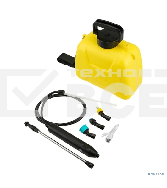 Опрыскиватель садовый аккумуляторный для растений и цветов 5л Профи ЧЕТЫРЕ СЕЗОНА