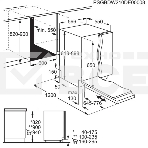 Встраиваемая посудомоечная машина Electrolux EEQ47200L, белый, 60 см, 13 компл., 46 дБ, класс A++, фото8