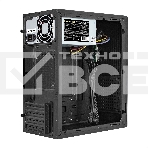 Компьютерный корпус Minitower ExeGate BAA-303M-AA500 (mATX, БП AA500 с вент. 8см, 2*USB, HD Audio, черный), фото11