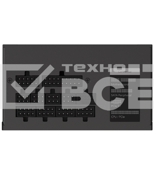 Блок питания Formula V Line FV-1000GM, 1000W, ATX3.1/PCIe5.1, APFC, 80+ Gold, 12cm Fan, Full Modular