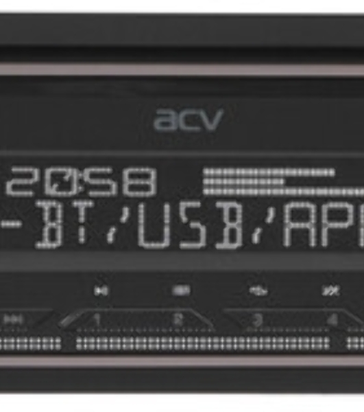 Автомагнитола ACV AVS-930BW, 1 DIN, Bluetooth, USB Type-A, AUX