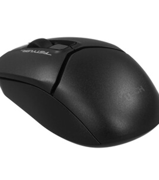 Мышь беспроводная A4Tech Fstyler FG12 белый/черный, 1200 dpi, радиоканал, USB, кнопки - 3