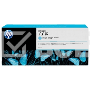 Картридж струйный HP №771C B6Y12A светло-голубой для HP DJ Z6200 (775мл)