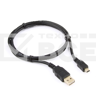 Кабель USB 2.0 Gembird/Cablexpert, мультиразъем USB, AM/miniB 5P, 1м, пакет CC-5PUSB2D-1M