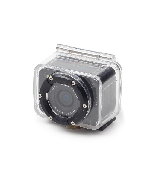 Цифровые камеры Gembird Экшн-камера Gembird ACAM-001, 5MP, 1920 x 1080 FHD (30 fps), ночная съемка, лазерный целеуказатель ЖК дисплей 1.5', TF/Micro SDHC, USB 2.0, HDMI, подводный бокс + крепления.