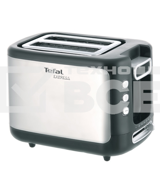 Тостер Tefal TT365031 850Вт серебристый/черный