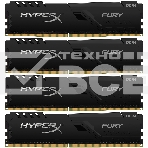 Оперативная память Kingston HyperX Fury, DDR4, 16GB (4x4GB), 3200MHz, CL16, с радиатором, фото4