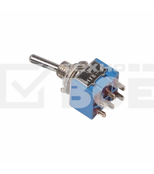 Тумблер 250V 3А (6c) ON-ON двухполюсный Micro Rexant