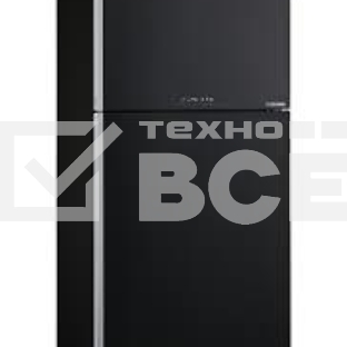 Холодильник Sharp SJ-XG60PMBK черный двухкамерный 422/178 л морозилка сверху, No Frost