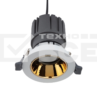 Светильник встраиваемый поворотный Rexant Horeca Dark Light с антиослепляющим эффектом 12 Вт 4000 К LED GOLD