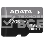 Флеш карта microSDHC 32GB ADATAUHS-1 CL10 (AUSDH32GUICL10-RA1) + SD adaptor, фото2