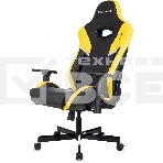 Кресло игровое Knight Thunder 5X черный/желтый эко.кожа крестов. металл, фото18