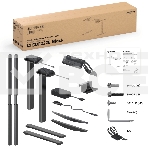 Моторизированное подстолье ONKRON CDF222E-B с регулировкой по высоте, черное, фото2