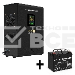 Комплект ИБП EX295997RUS + батарея 33Aч EX282974RUS 1шт (инвертор, синус, для котла, настенный) ExeGate FineSine SX-1000.LCD.AVR.2SH <1000VA/600W, чистая синусоида, цветной LCD-дисплей, AVR, 2*Schuko, линейно-интерактивный, крепление настенное/универсальн, фото2